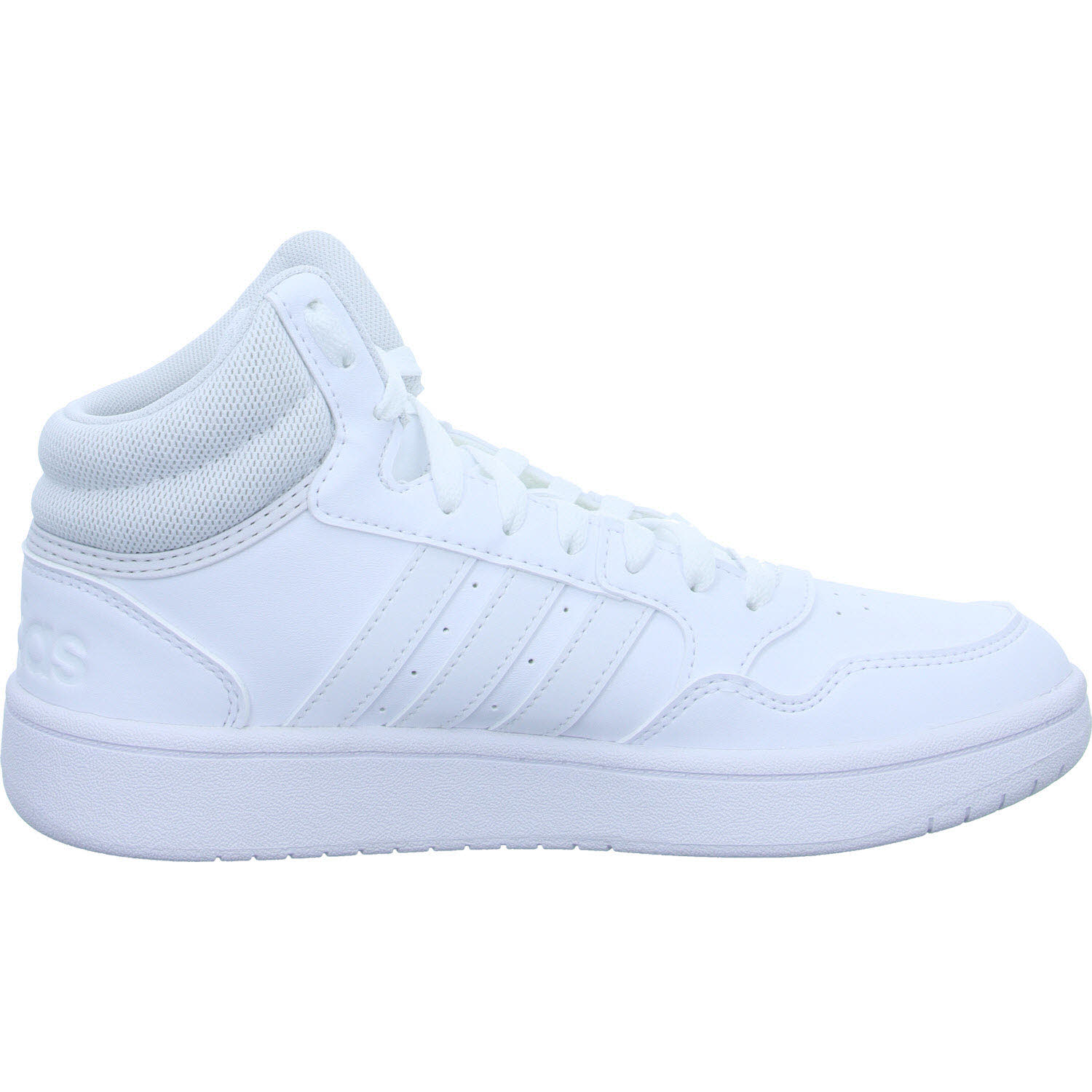 Adidas Damen Schnürstiefel GW5457 HOOPS 3.0 MID W FTWWHT/FTWWHT/DSHGRY normal