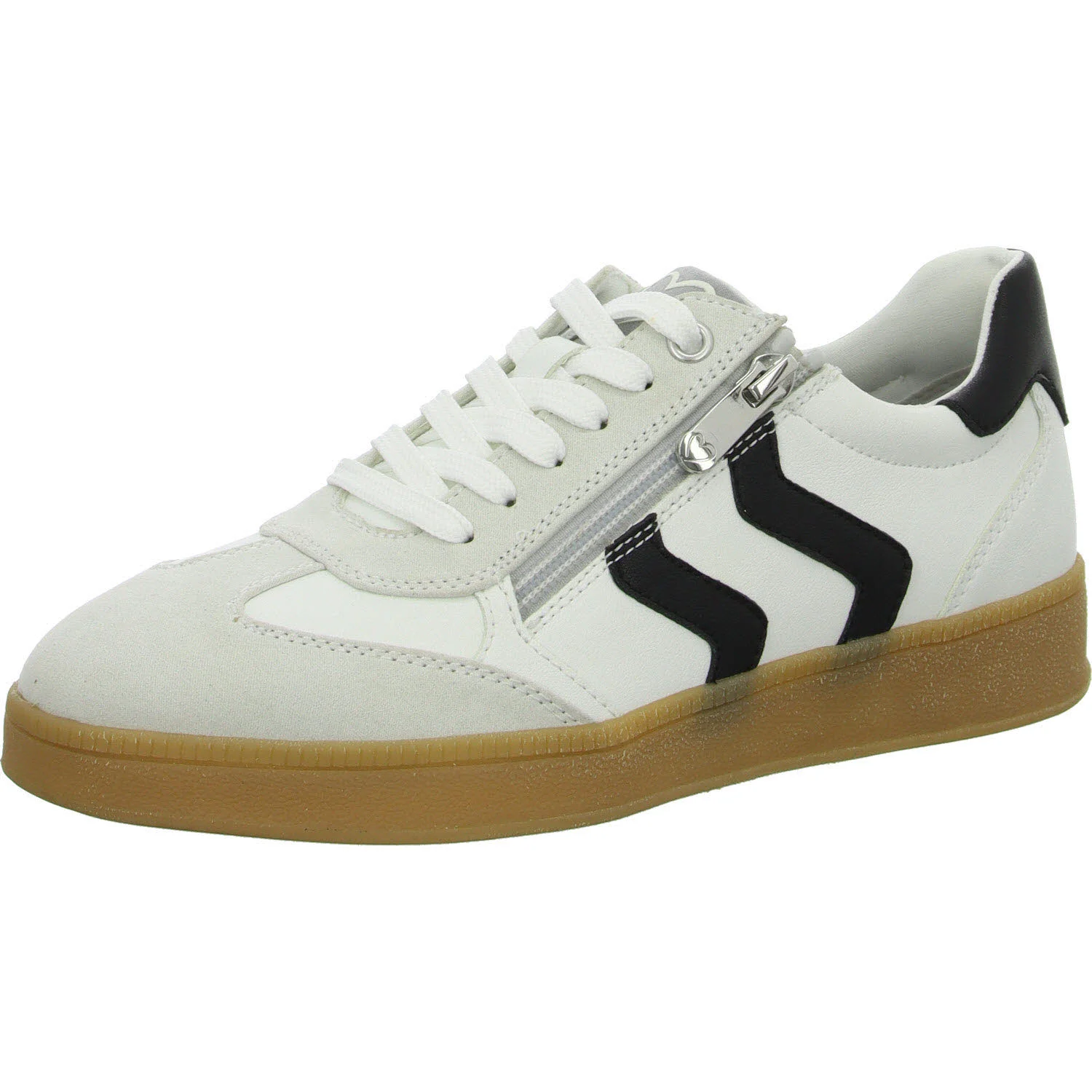 Element 2 von 8 (Bild) – Marco Tozzi Damen Schnürschuhe 2-23739-44/110 2-23739-44 white/black normal