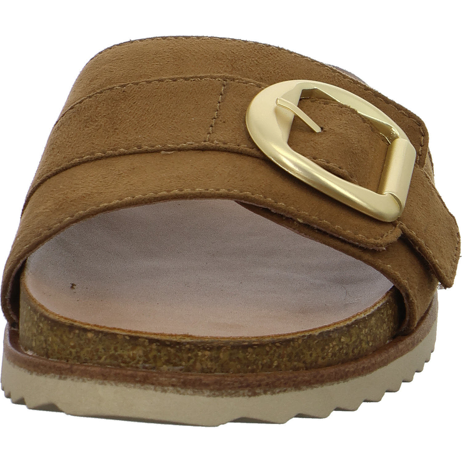 Jana Damen Pantoletten 8-27460-46/305 8-27460-46 cognac H (weit)