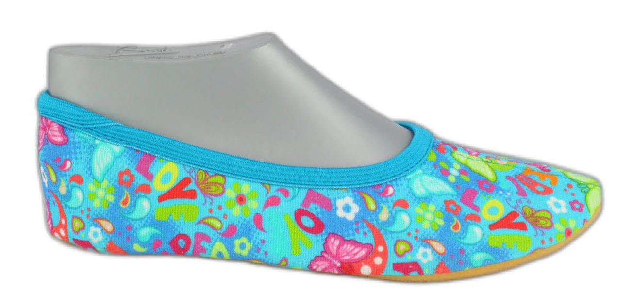 Element 4 von 8 (Bild) – Beck Gymnastikschuhe 258/50 Spring multicolor blau kombi normal