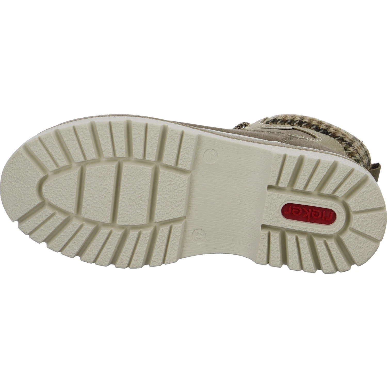Element 5 von 8 (Bild) – Rieker Damen Schnürstiefel warm Y6210-64 Y6210 fango/porzellan/natur-multi F 1/2 (normal)