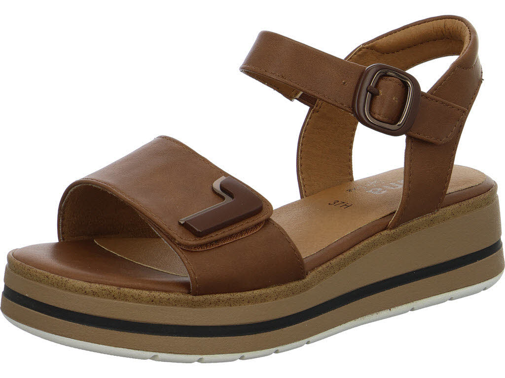 Jana Damen Sandalen 8-28269-46/305 8-28269-46 cognac H (weit)