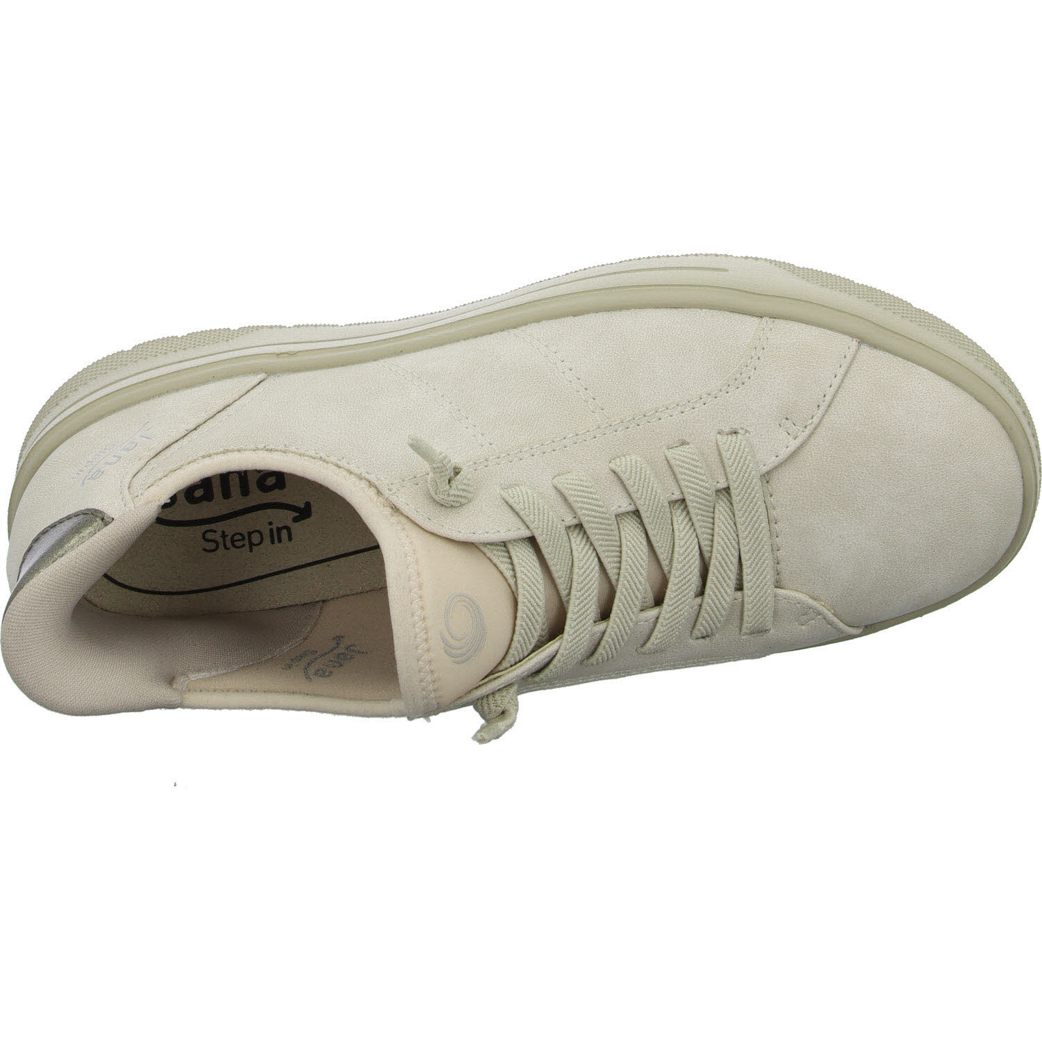 Element 8 von 8 (Bild) – Jana Damen Slipper 8-23764-45/109 8-23764-45 offwhite H (weit)