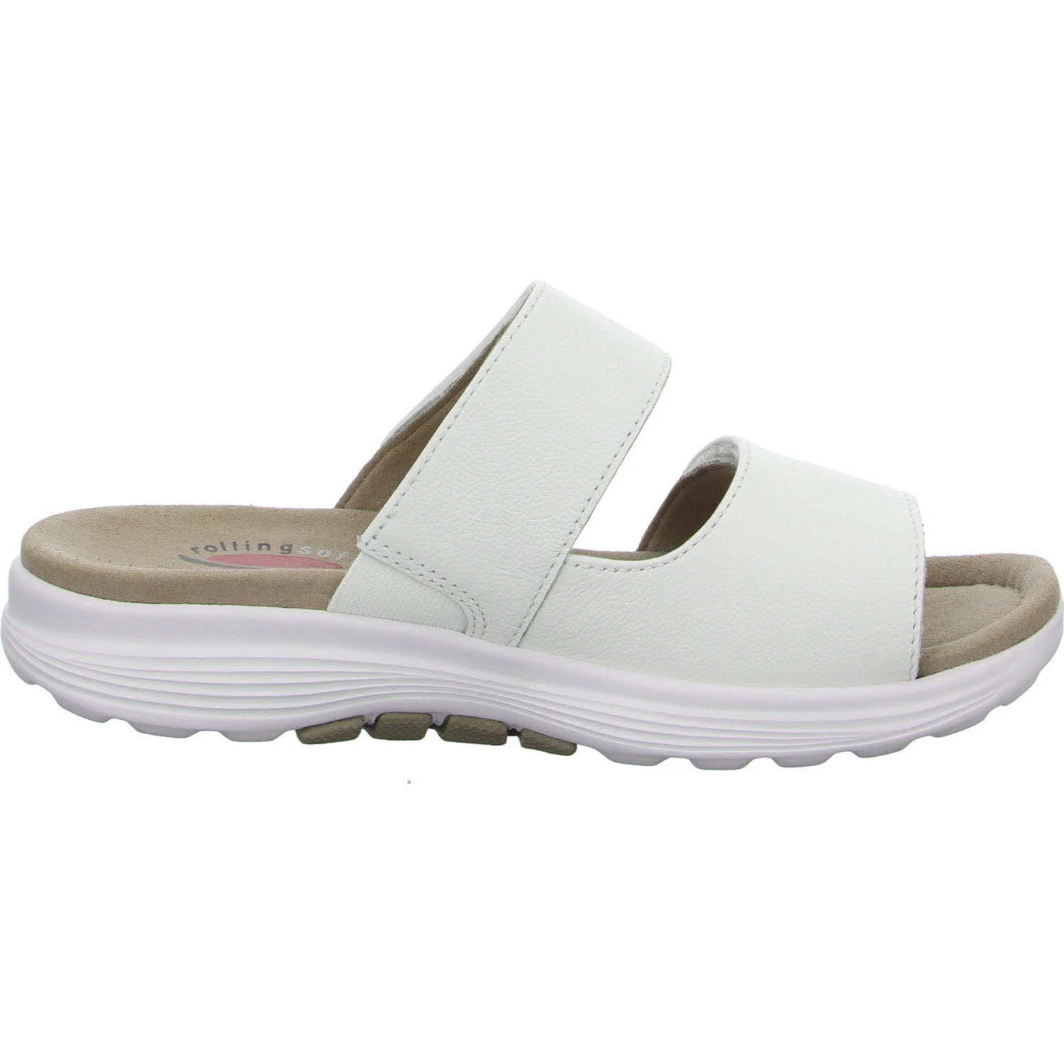 Gabor Rollingsoft Damen Pantoletten 86.811.50 86.811 weiss (Micro) G (normal)