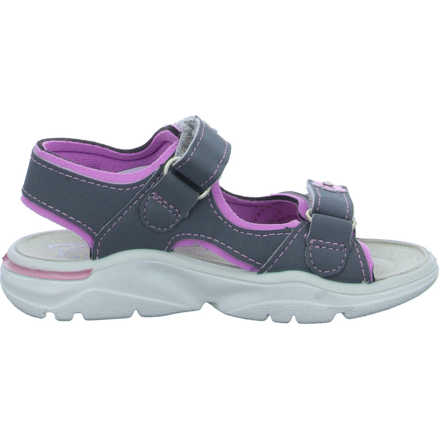 Element 7 von 8 (Bild) – Ricosta Kinder Sandalen 50 6701000/450 Carmen graphit/rosada WMS mittel