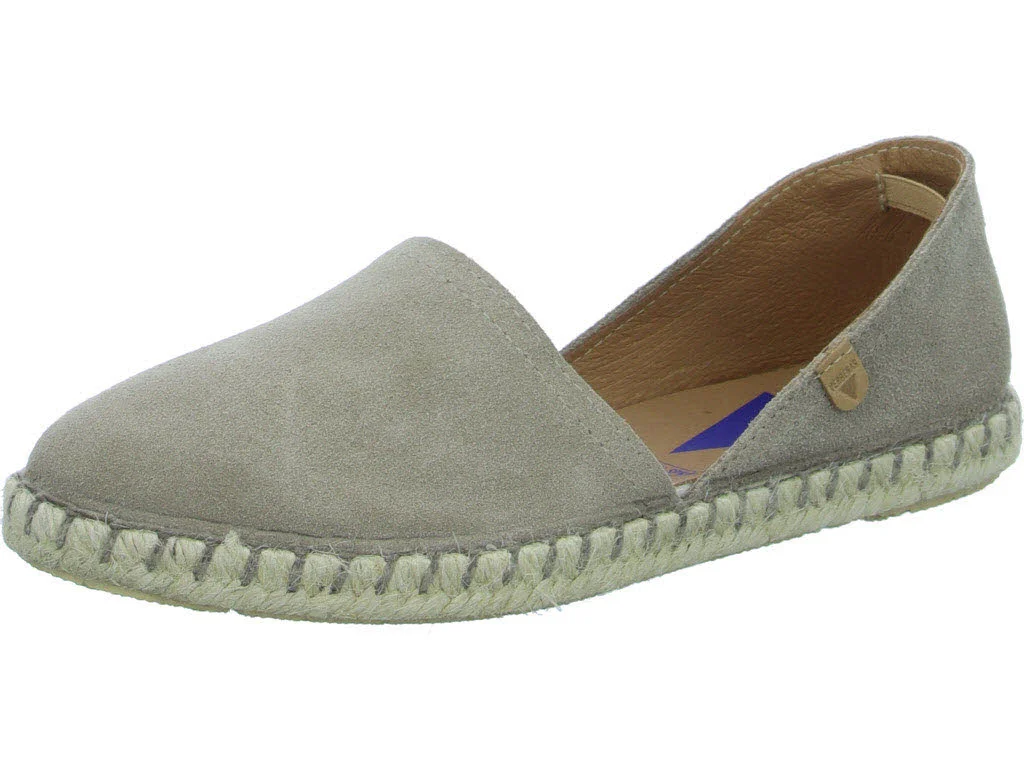 Verbenas Damen Slipper 0300580001 746 CARMEN SERRAJE piedra normal
