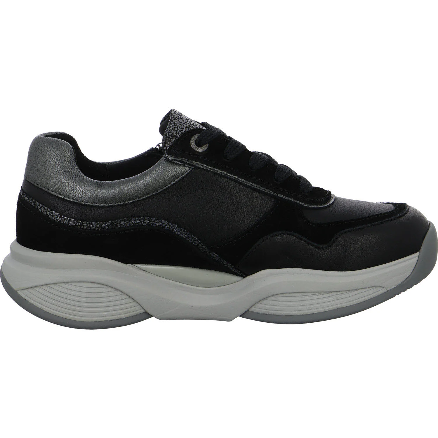 Xsensible Damen Schnürschuhe 30085.3/040-HX SWX11 black combi HX (weit)