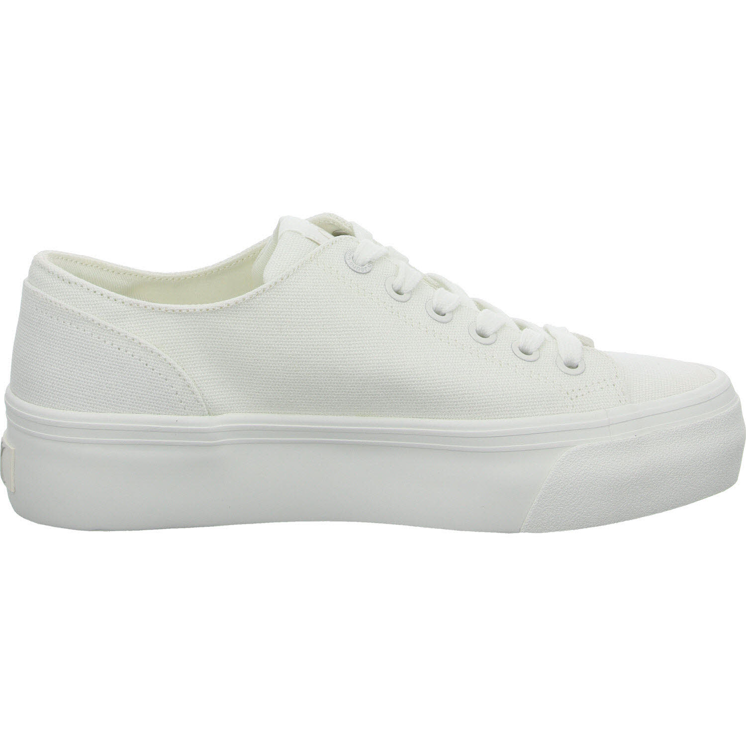 Calvin Klein Damen Schnürschuhe YW0YW0176301W VULC FLATFORM LOW CV MG triple bright white normal