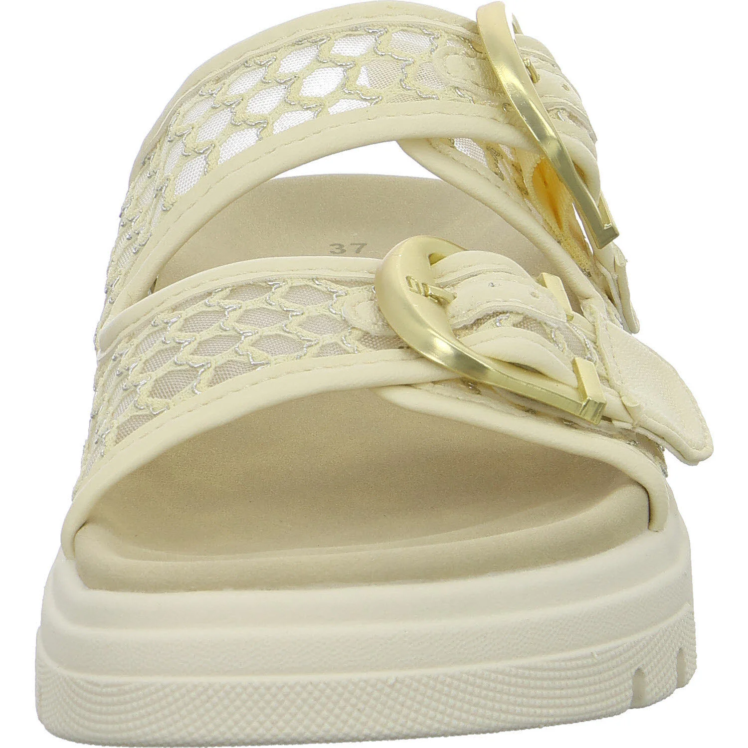 TT.Bagatt Damen Pantoletten D31AK7966950-5251 D31AK7966950 beige/gold normal
