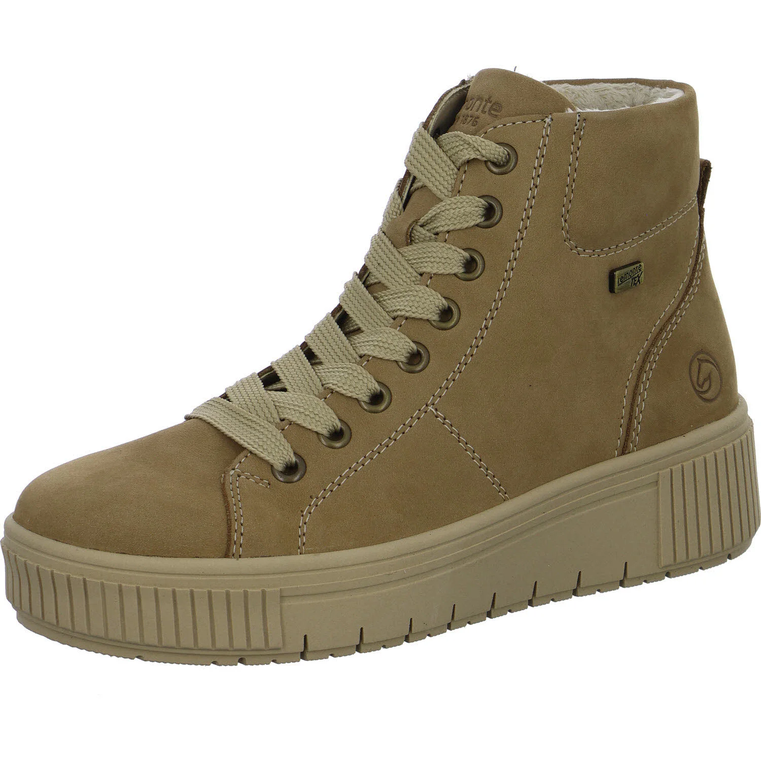Remonte Damen Schnürstiefel warm D3B76-22 D3B76 camel G (weit)