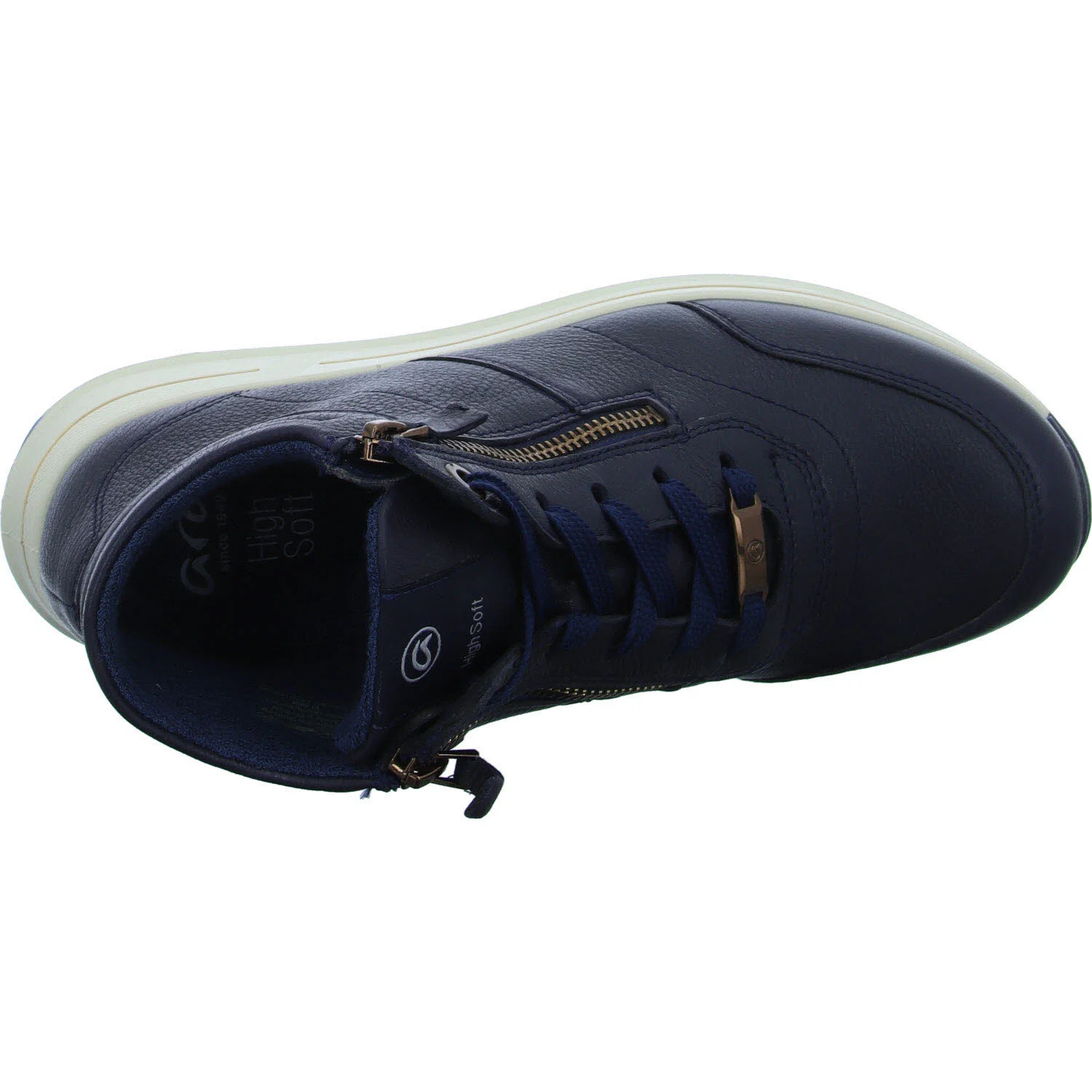 Element 8 von 8 (Bild) – Ara Damen Schnürstiefel 12-24808-17 Osaka 2.0 blau H (weit)