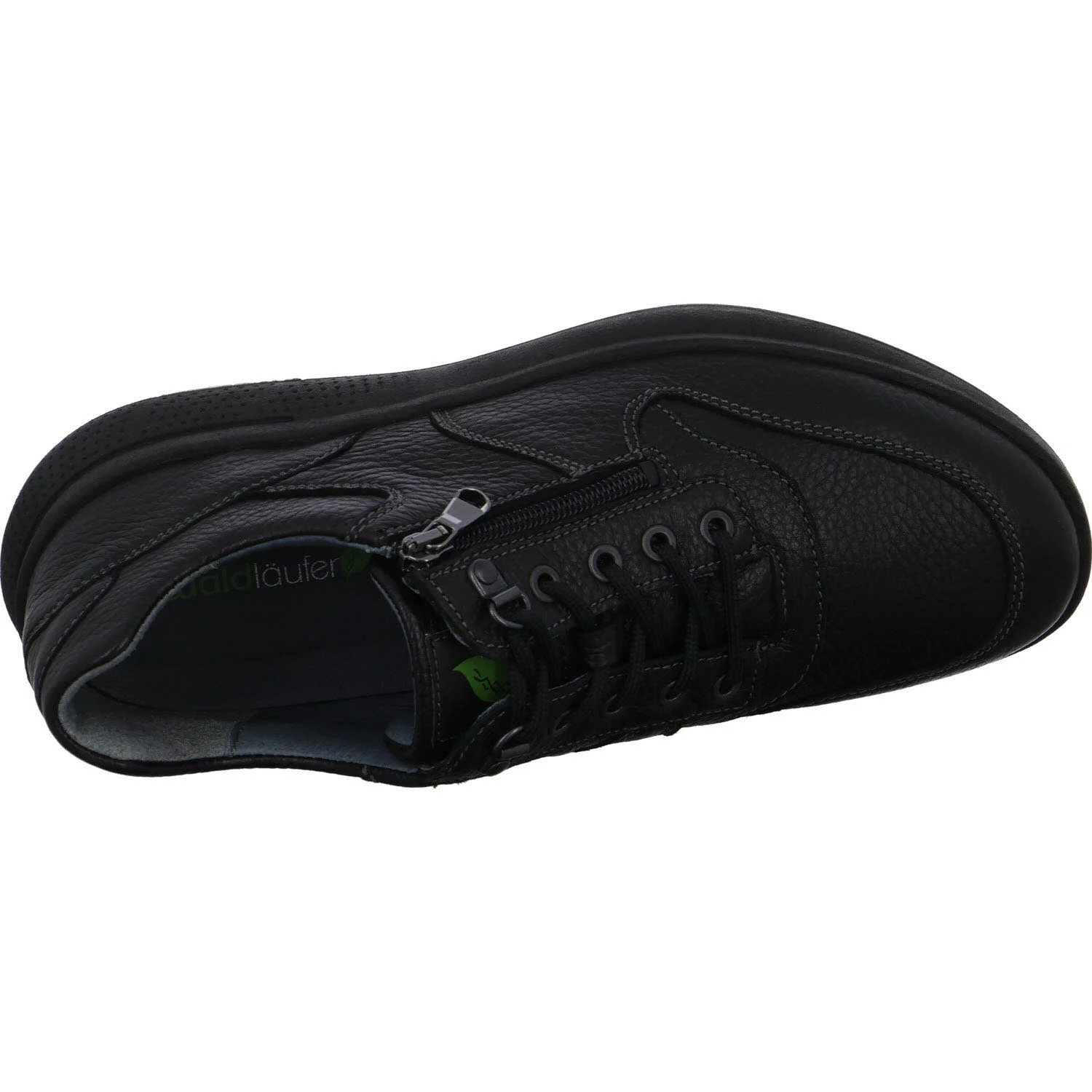 Waldläufer Herren Schnürschuhe 984007-199/001 Heiko schwarz H (weit)