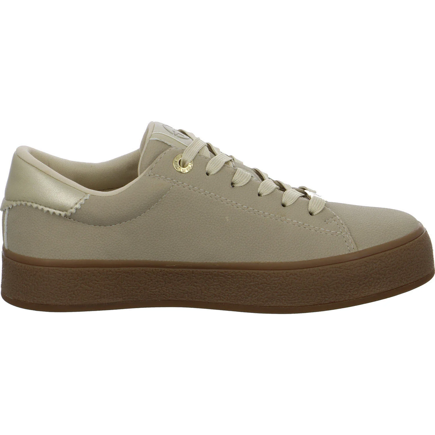 Tamaris Damen Schnürschuhe 1-23787-47/402 1-23787-47 beige comb normal