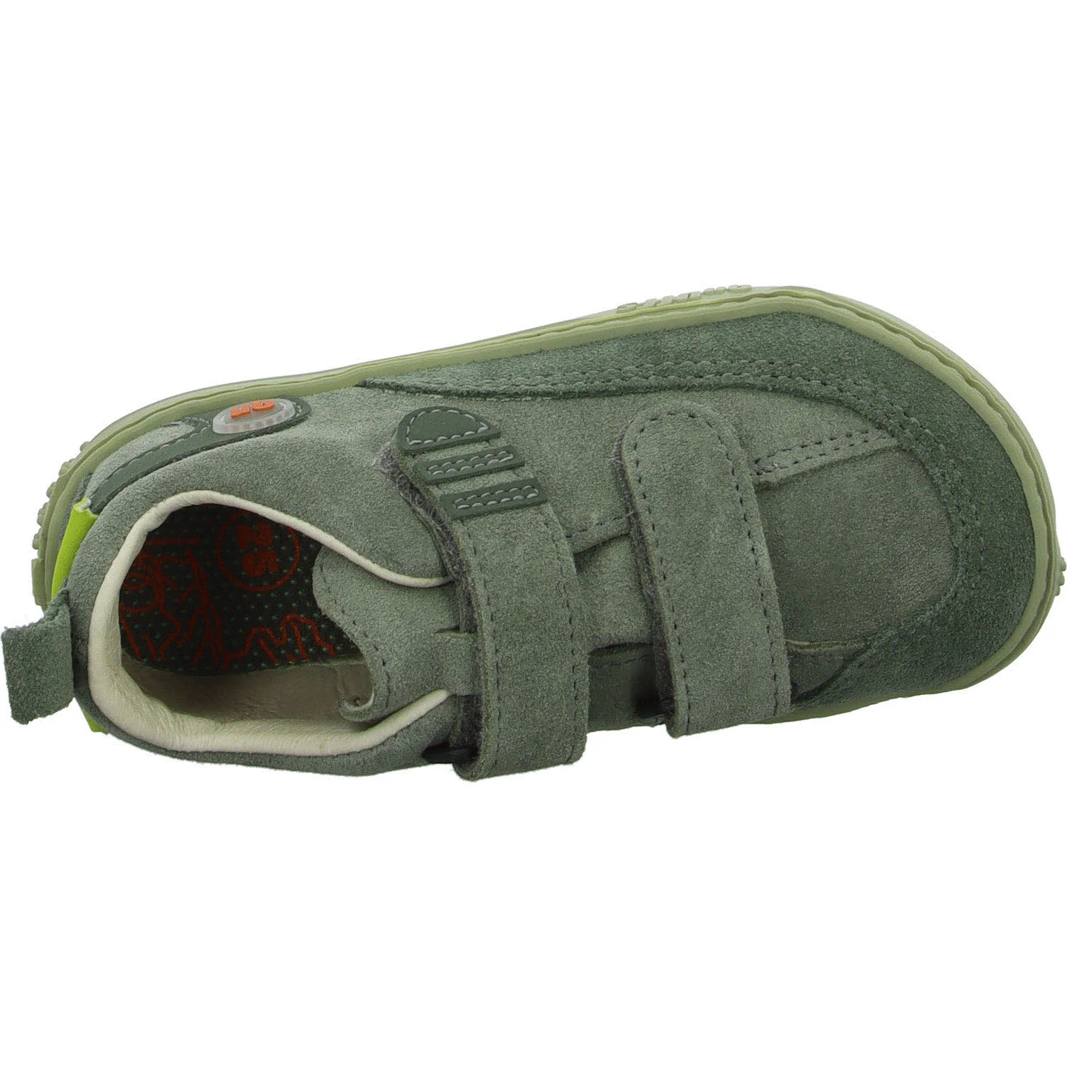 qnuffs Kinderschuh zum Schlupfen QN 0010012/110 Ahorn river/salbei WMS mittel