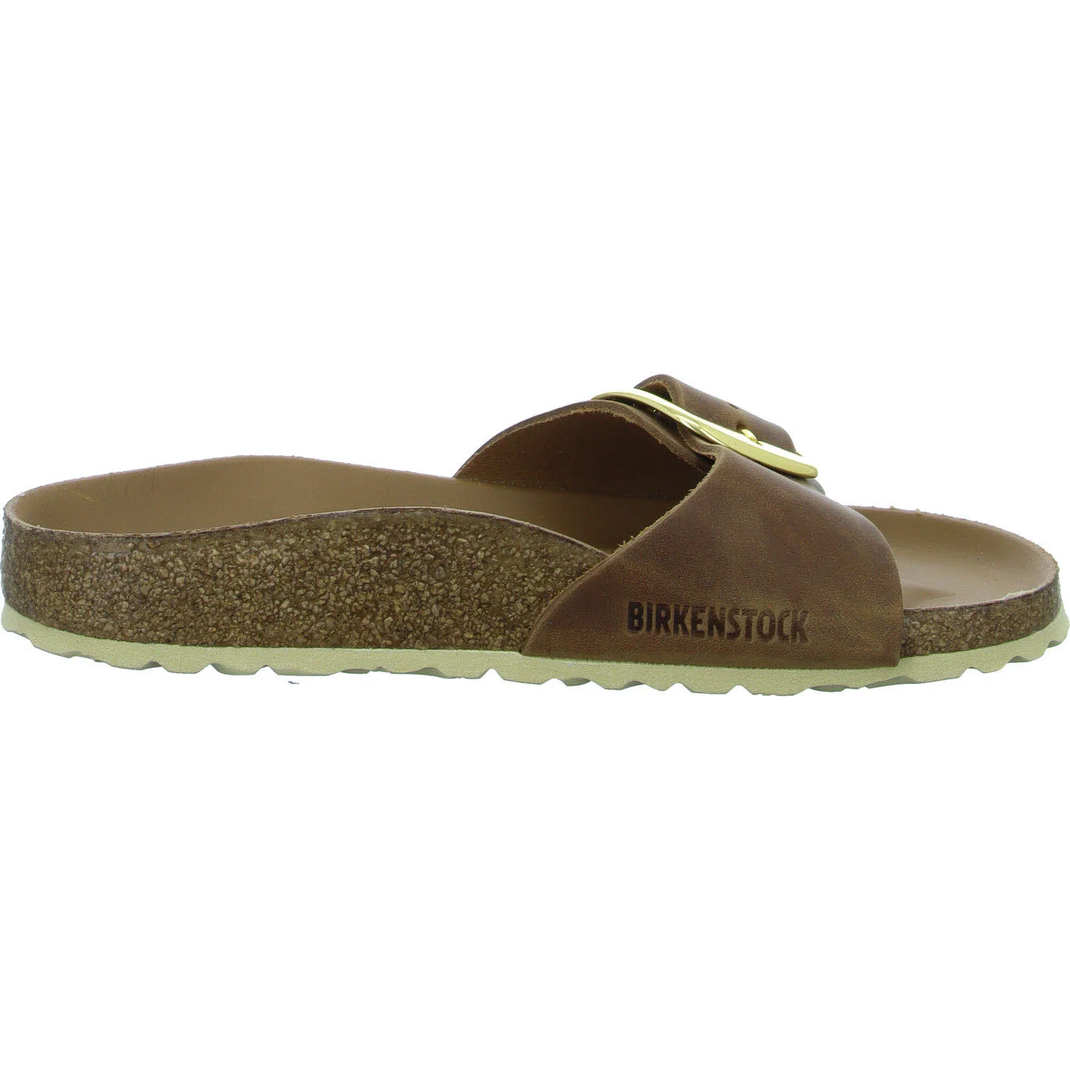 BIRKENSTOCK Pantoletten 1006525 Madrid Big Buckle cognac schmal