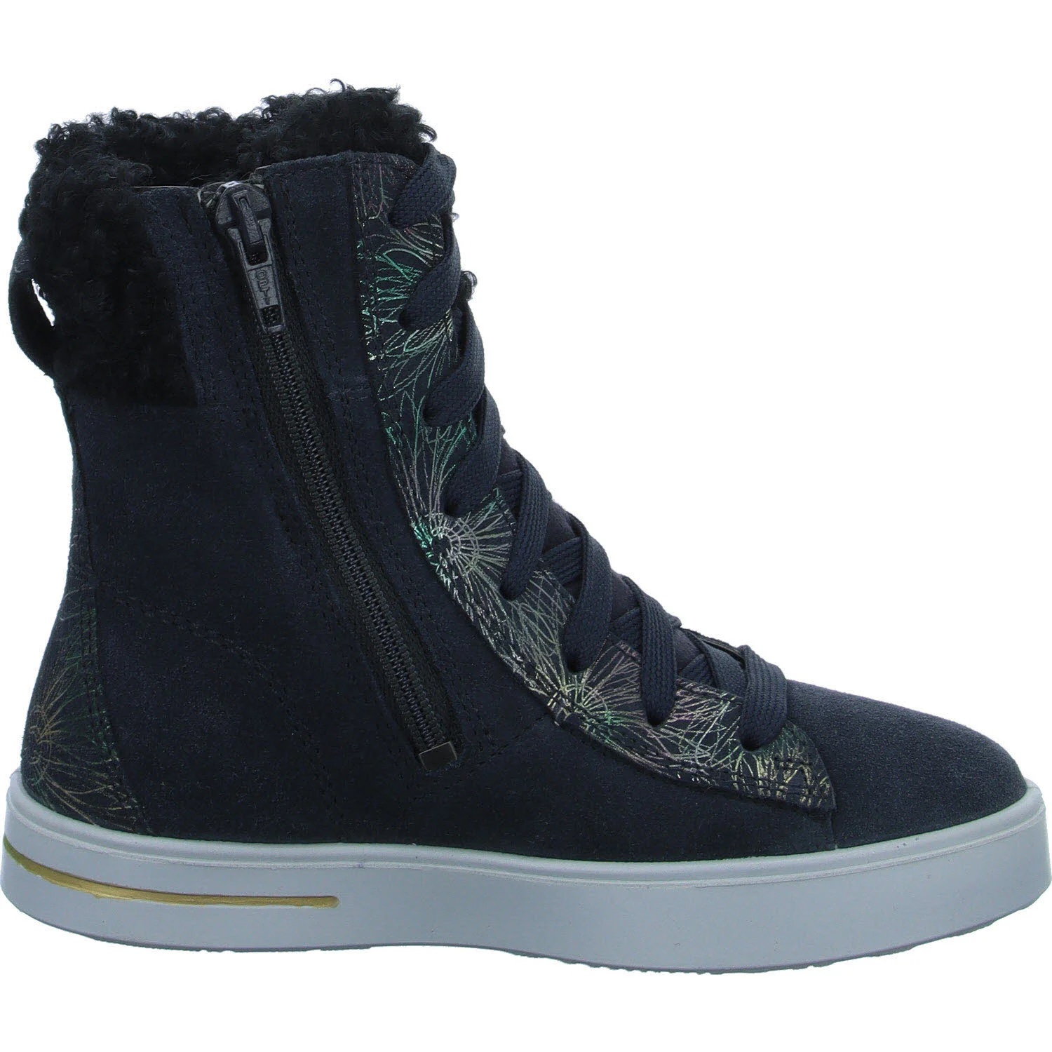 Element 7 von 8 (Bild) – Superfit Kinder Schnürstiefel 1-000813-2000 Stella GRAU WMS mittel
