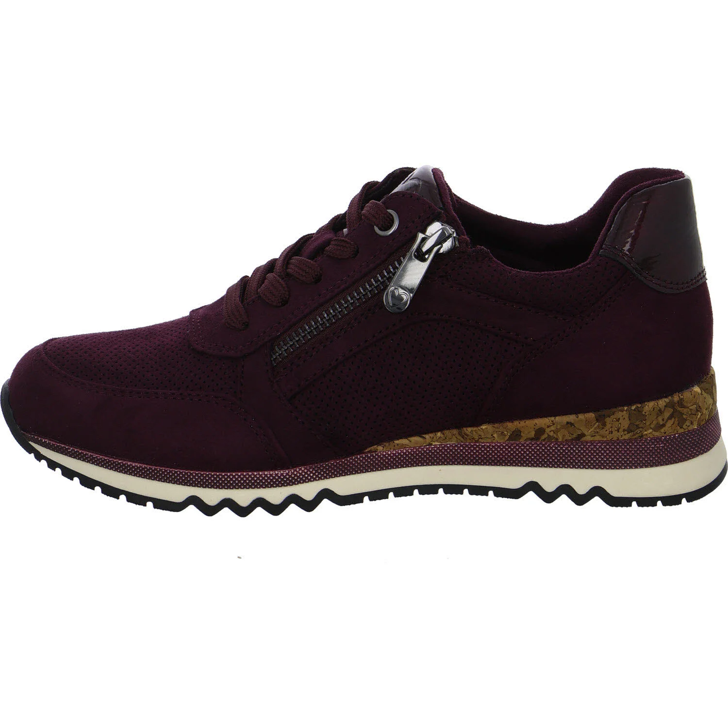 Marco Tozzi Damen Schnürschuhe 2-23781-41/567 2-23781-41 mulberry comb normal