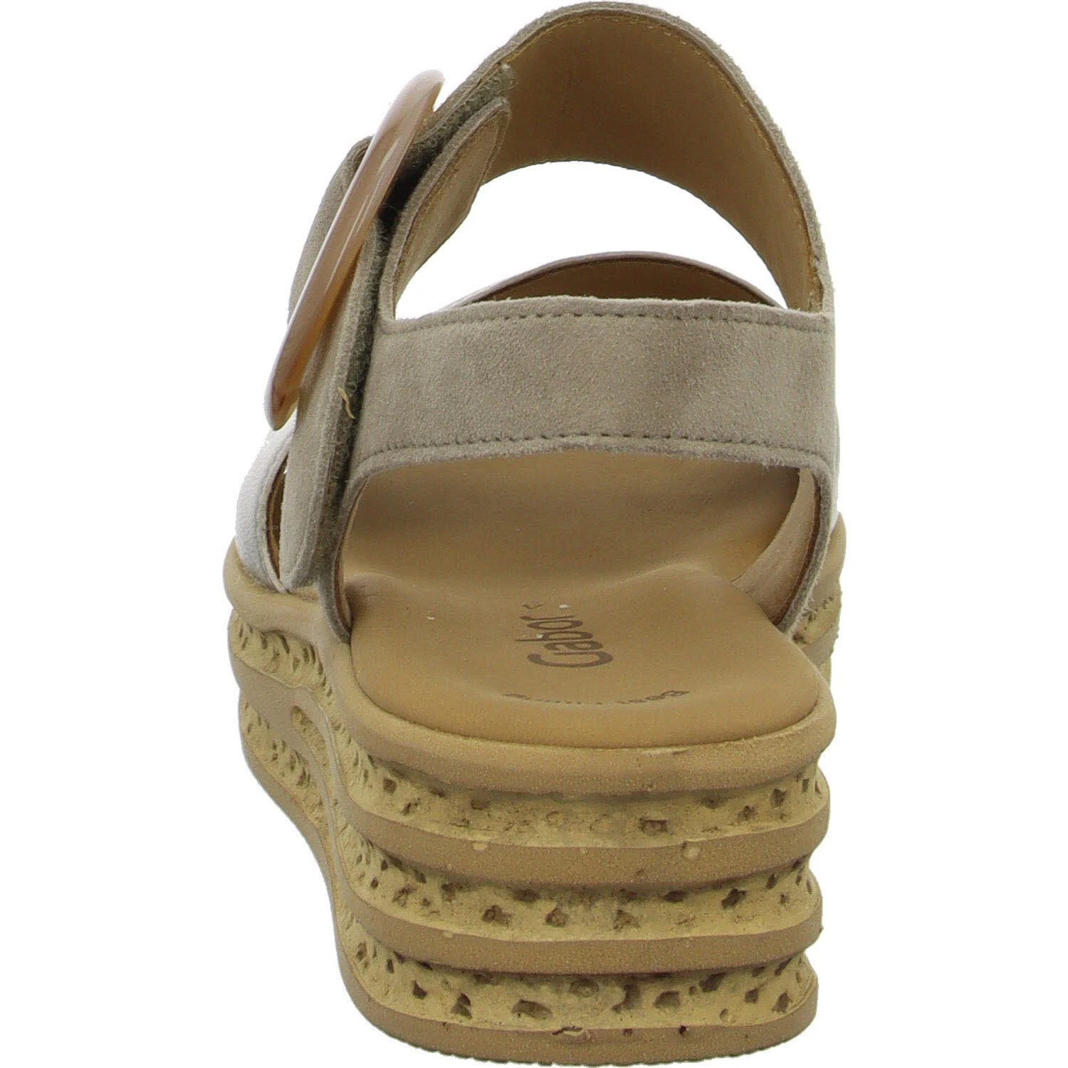Gabor Damen Sandalen 84.550.62 84.550 puder/rabbit F (schmal/normal)
