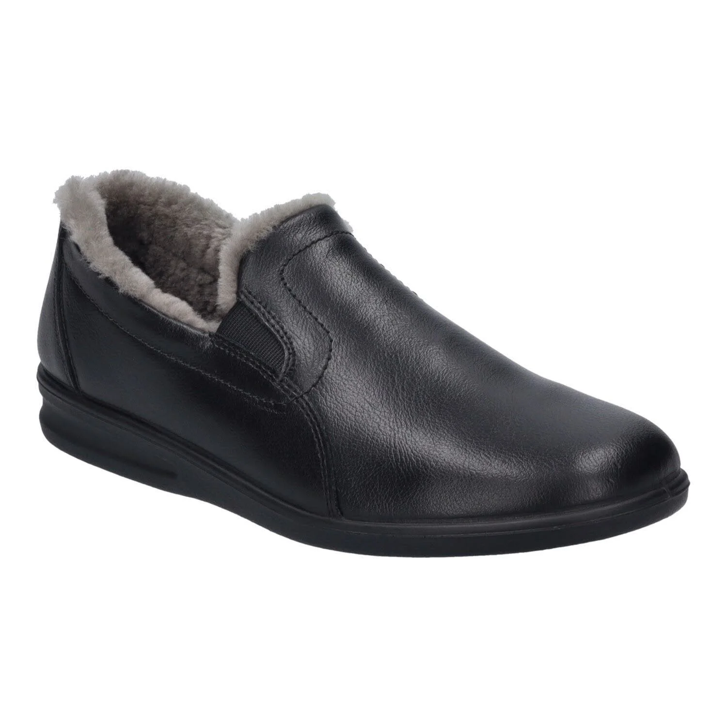 Josef Seibel He. Winterheimschuhe,nied.Schnitt 18102LA175/100 Belfort 67 schwarz normal