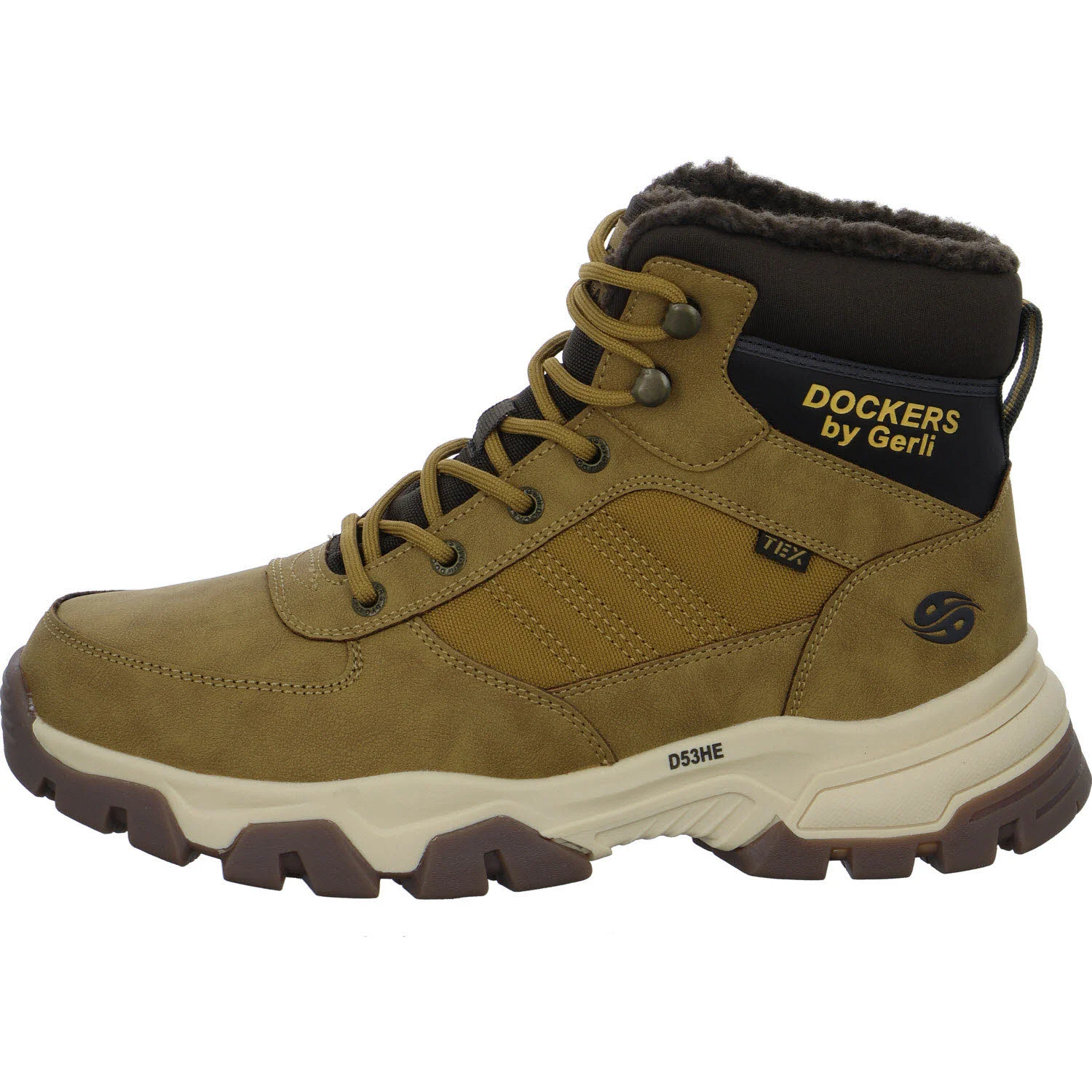 Element 6 von 8 (Bild) – Dockers by Gerli Herren Schnürstiefel warm 53HE102657910 53HE102657 golden tan normal