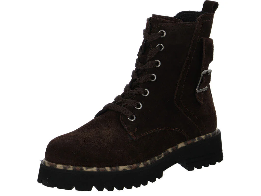 2go Fashion Damen Schnürstiefel 8259504-3 8259504 braun normal
