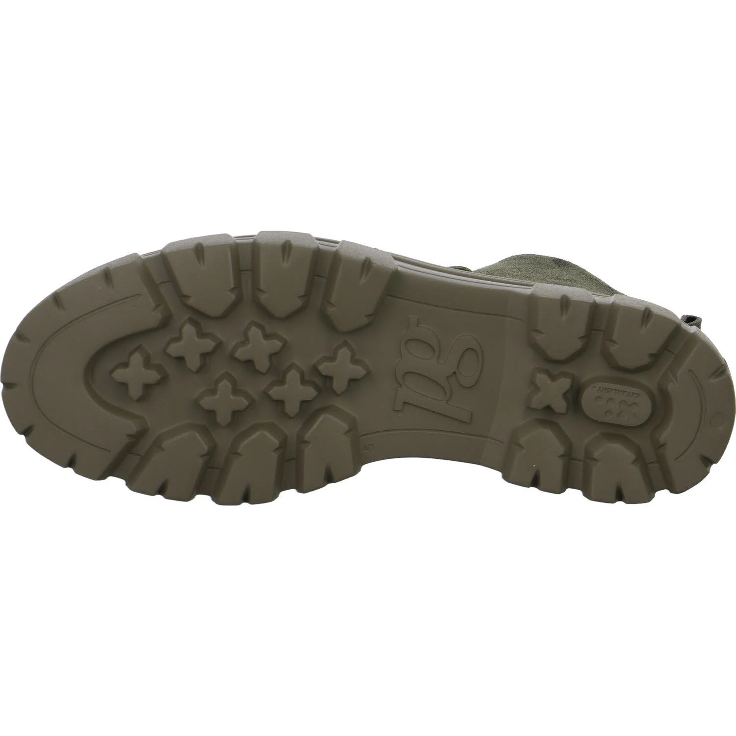 Paul Green Damen Schnürstiefel 5499-045 5499 olive normal