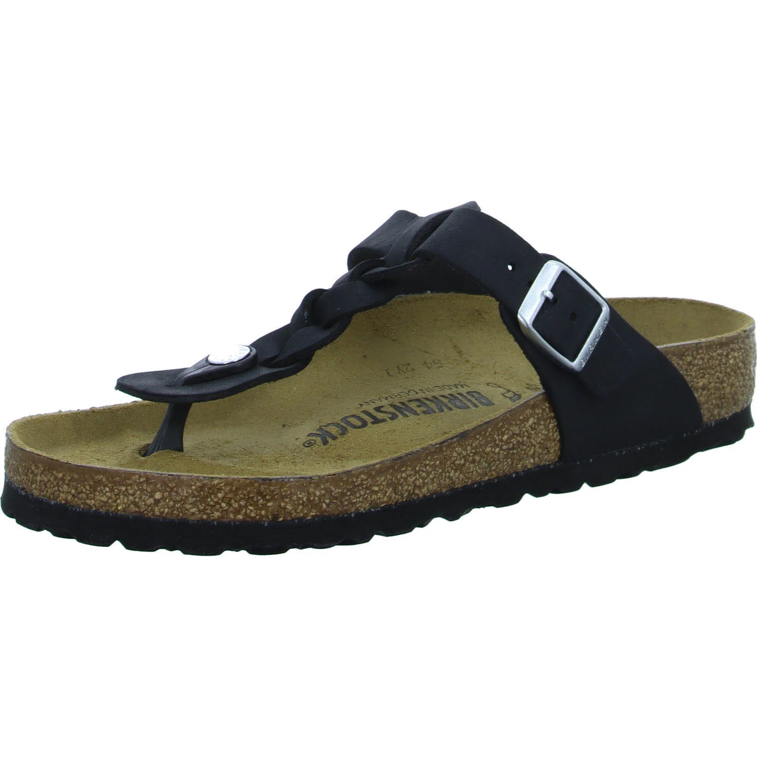 Element 2 von 8 (Bild) – BIRKENSTOCK Pantoletten 1021349 Gizeh Braided schwarz normal
