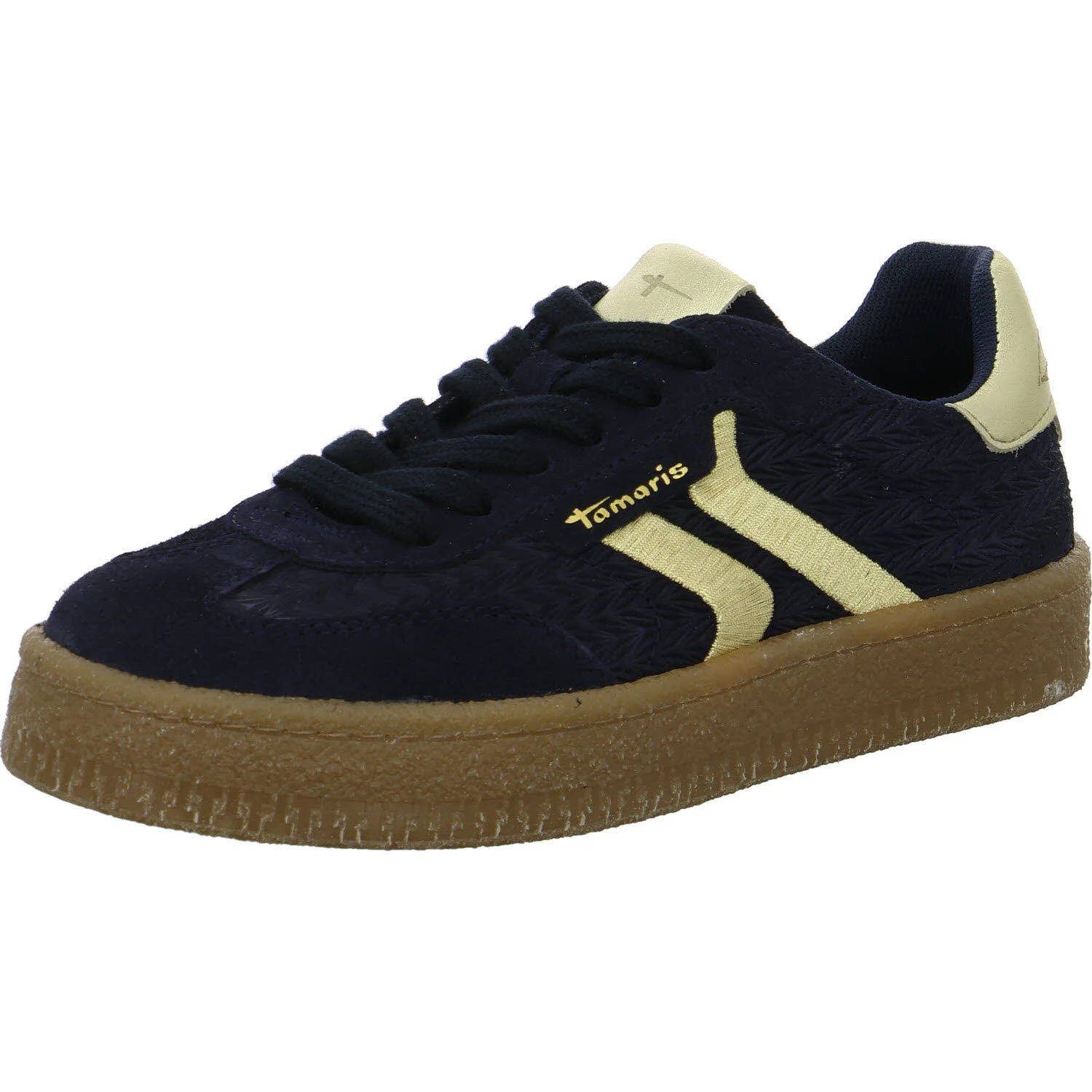 Tamaris Damen Schnürschuhe 1-23723-44/890 1-23723-44 navy comb normal
