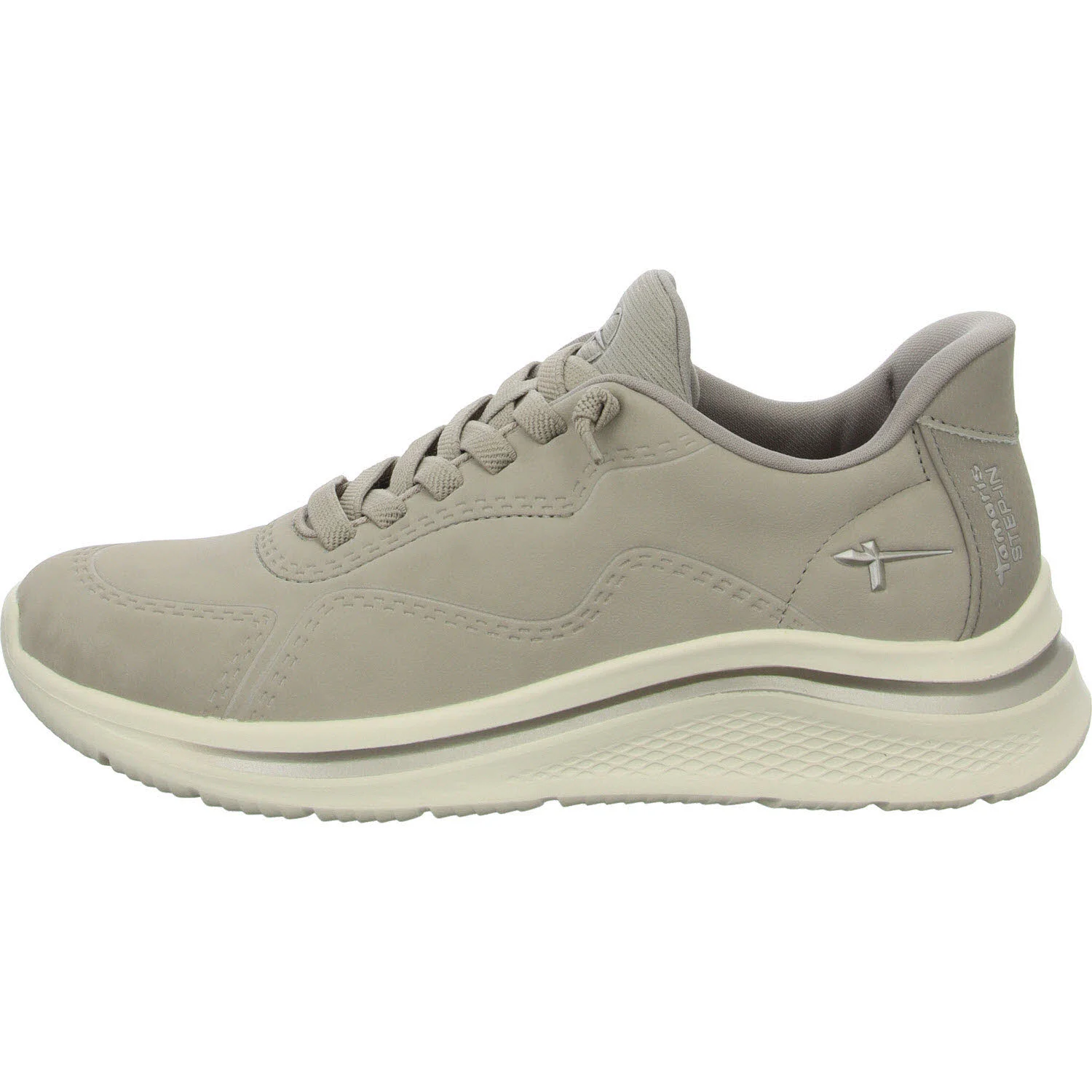 Tamaris Comfort Damen Slipper 8-83730-45/341 8-83730-45 taupe weit