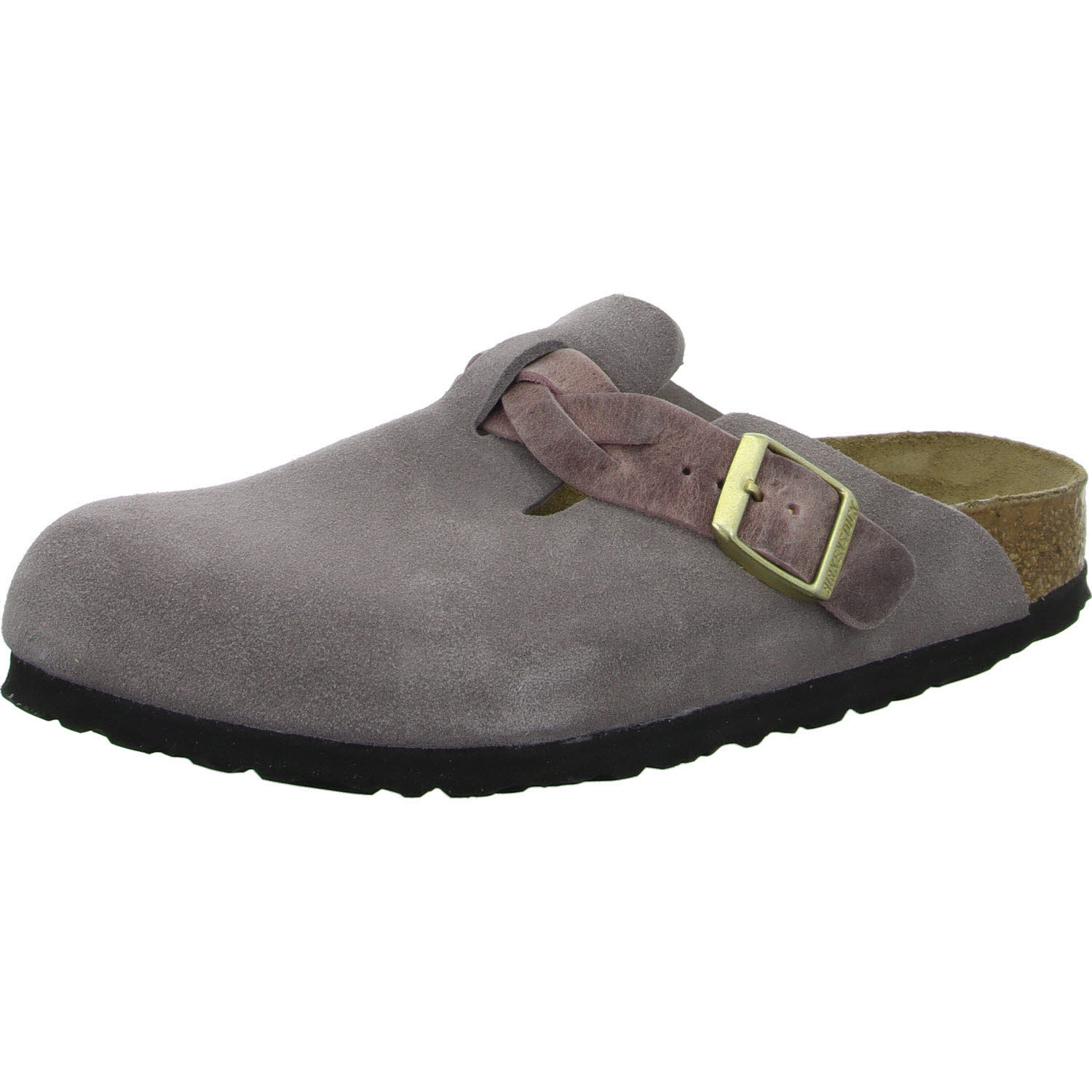 Element 2 von 8 (Bild) – BIRKENSTOCK Clogs 1029122 Boston Braided Faded Purple schmal