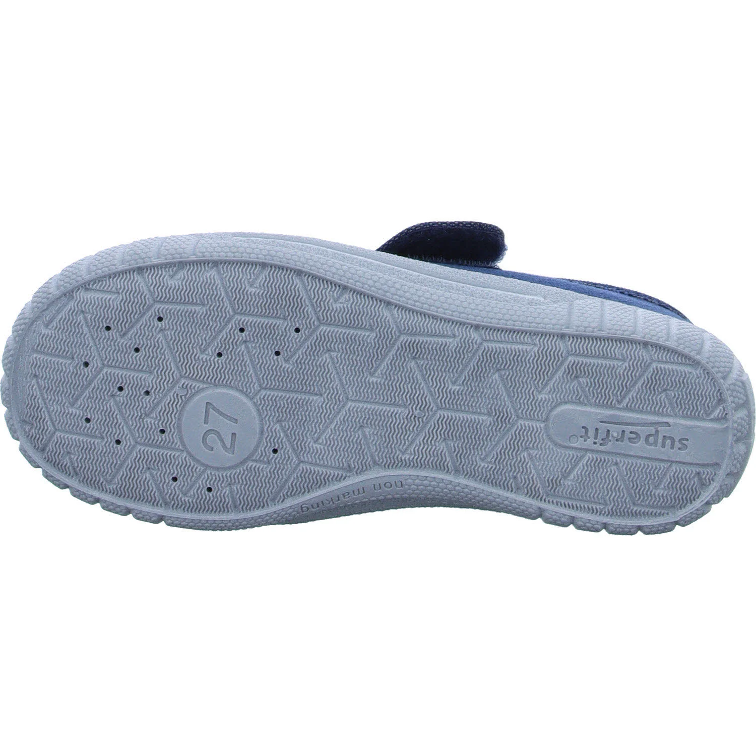 Superfit Kinder Hausschuhe 1-800273-8000 Bill blau WMS mittel