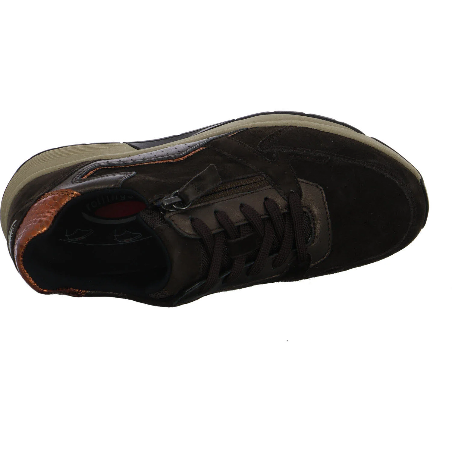 Gabor Rollingsoft Damen Schnürschuhe 0106.01.008 0106.01 chocolate k. normal