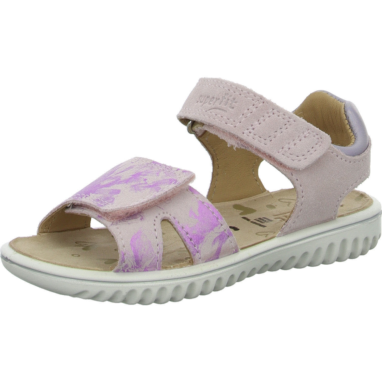 Element 2 von 8 (Bild) – Superfit Kinder Sandalen 1-609004-5550 Sparkle rosa WMS mittel