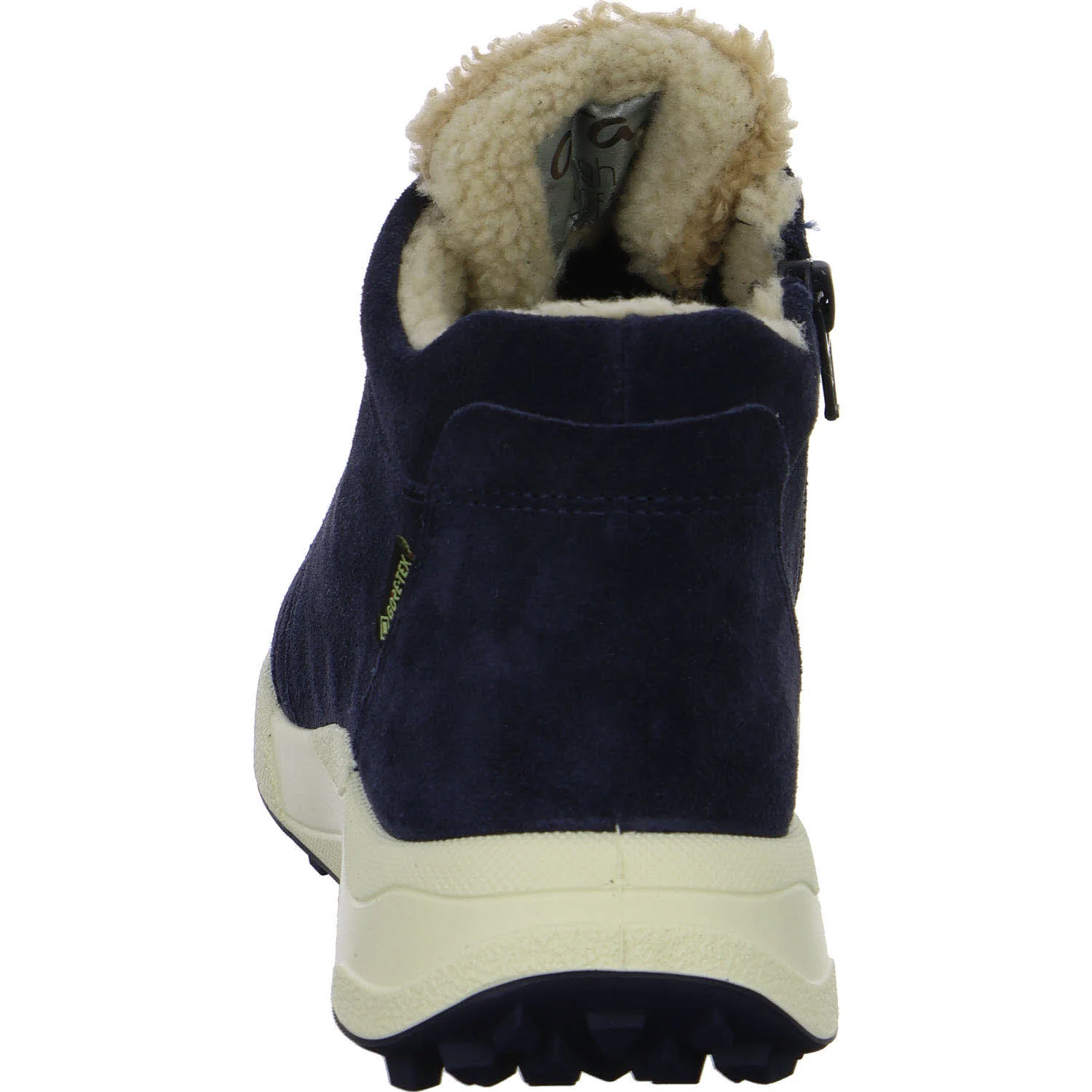 Ara Damen Schnürstiefel warm 12-27105-02 Bergen blau, sand H (weit)