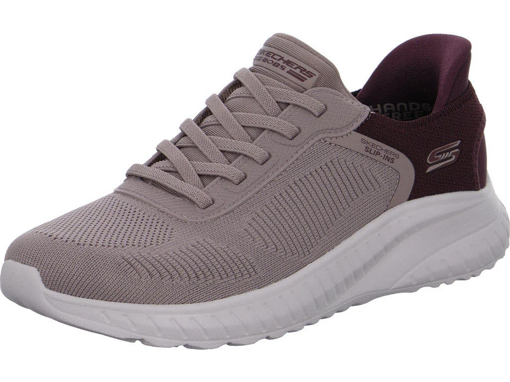 Skechers Damen Slipper 117497 LTMV BOBS Sport Squad Chaos - Current Muse light mauve normal