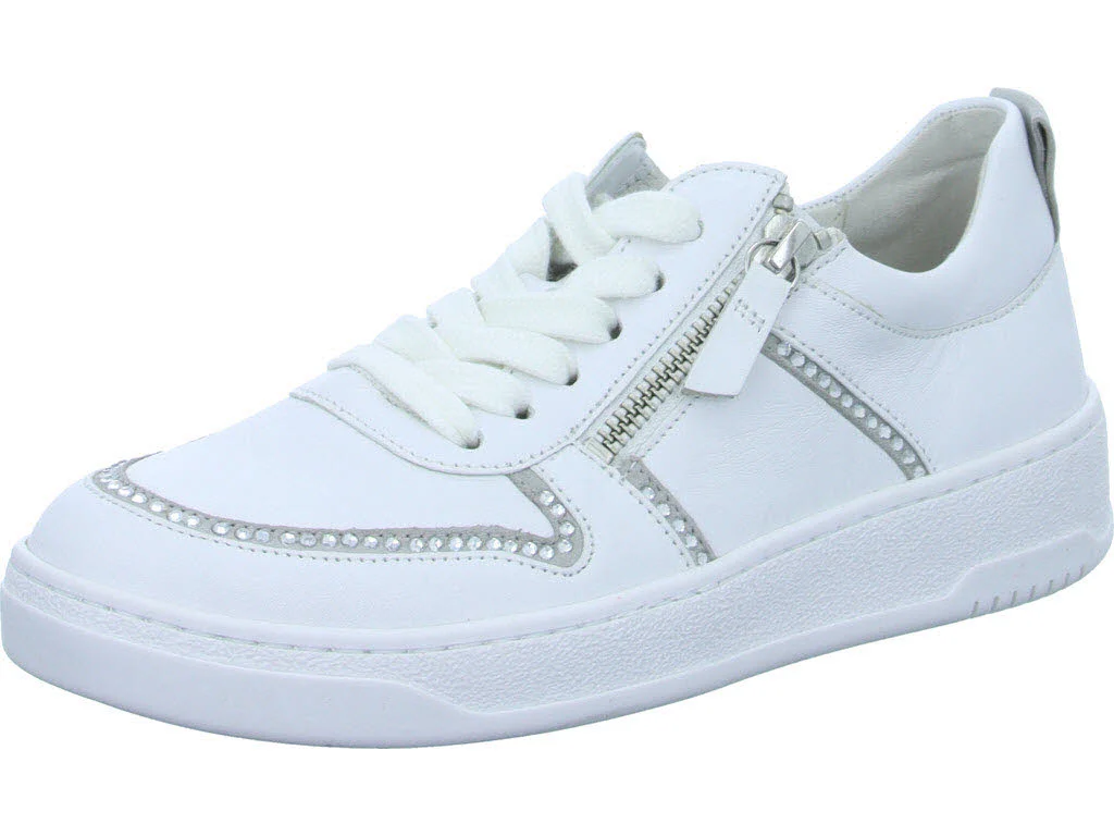 Element 1 von 8 (Bild) – Gabor Damen Schnürschuhe 43.341.21 43.341 weiss/lightgrey F (schmal/normal)
