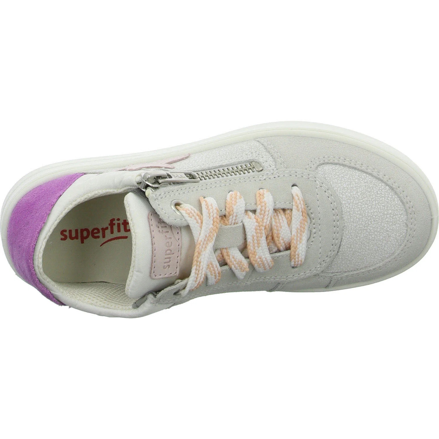 Superfit Kinder Halbschuhe zum Schnüren 1-000802-9010 Stella mehrfarbig WMS mittel