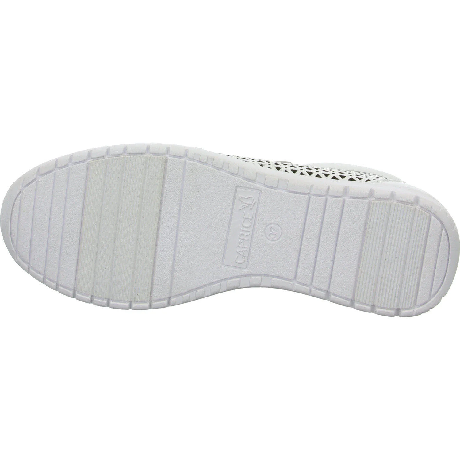 Caprice Damen Schnürschuhe 9-23550-42-102 9-23550-42 white nappa G (normal)