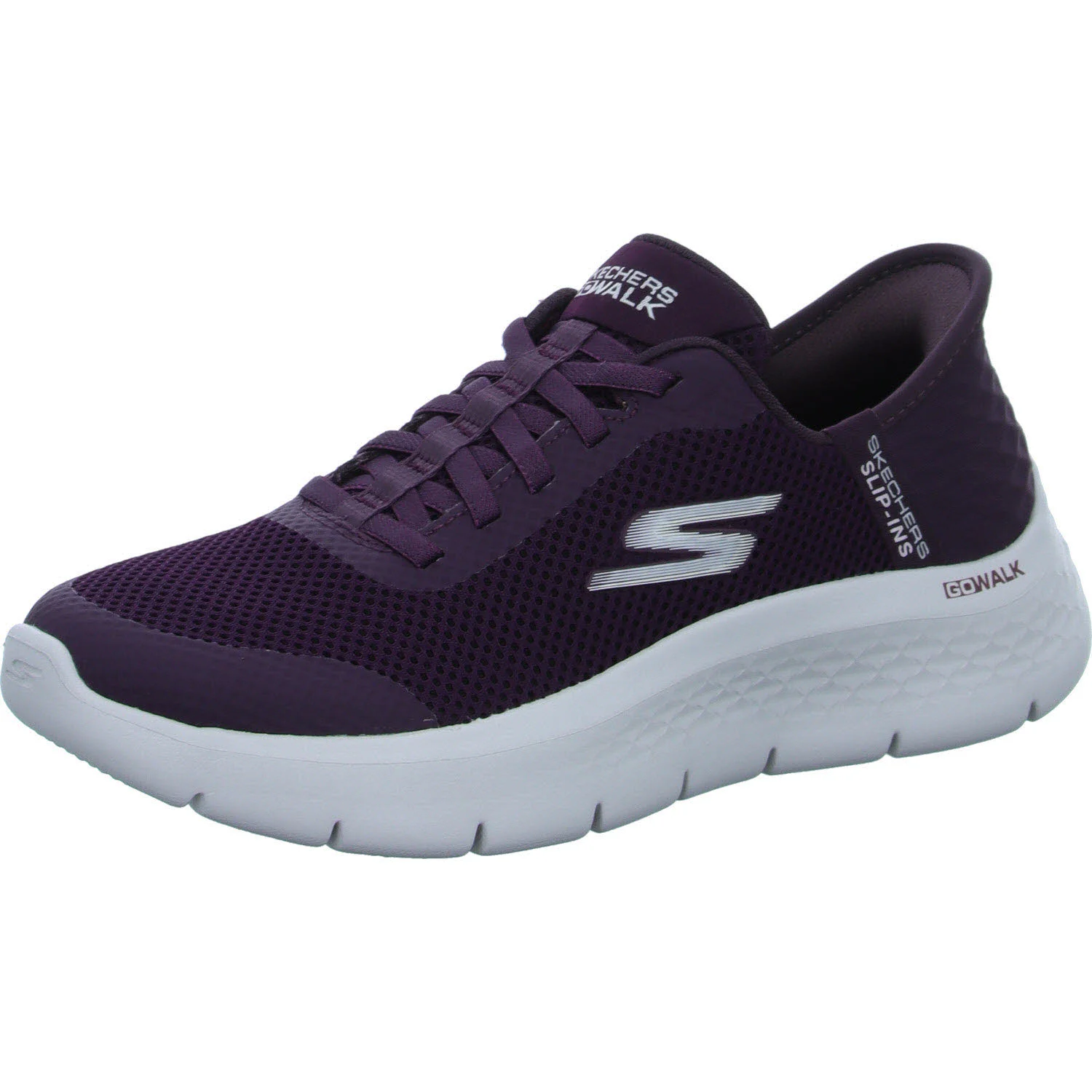 Element 2 von 8 (Bild) – Skechers Damen Slipper 124836 BURG GO WALK Flex - Grand Entry burgundy normal