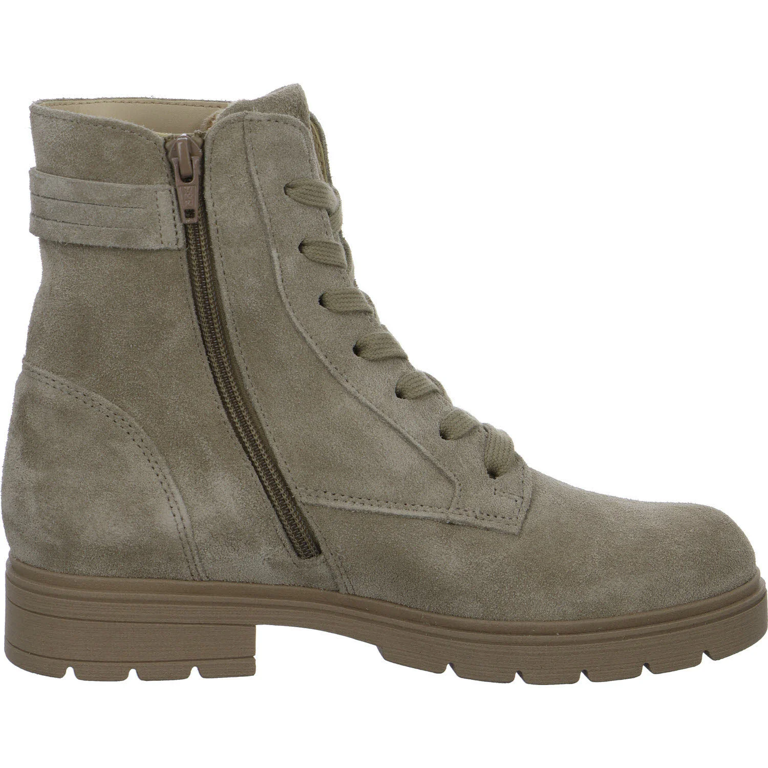 Gabor Damen Schnürstiefel 8007.02.003 8007.02 kiesel G (normal)