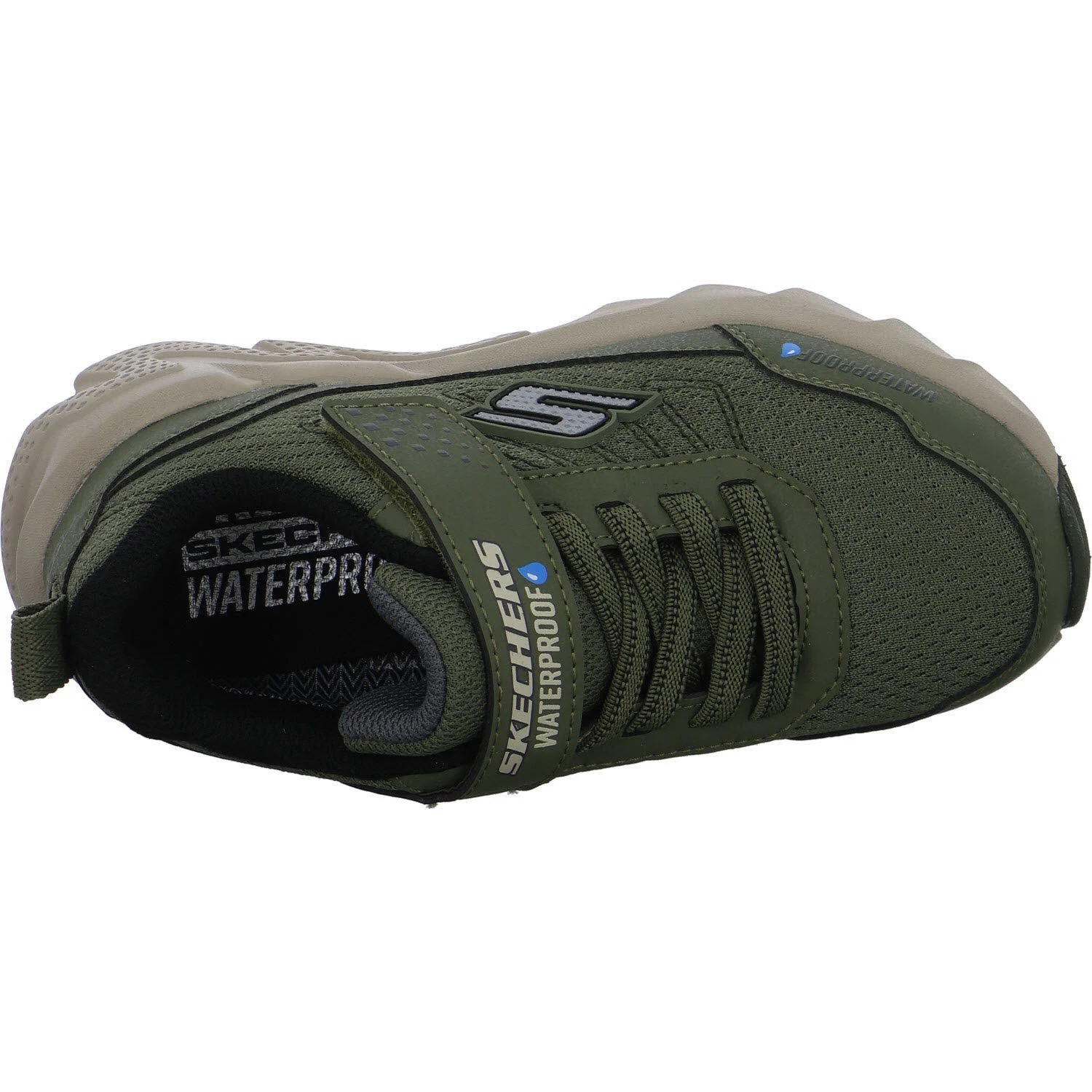 Skechers Kinderschuh zum Schlupfen 406334L OLV Elite Sport Tread - Aquavek olive normal