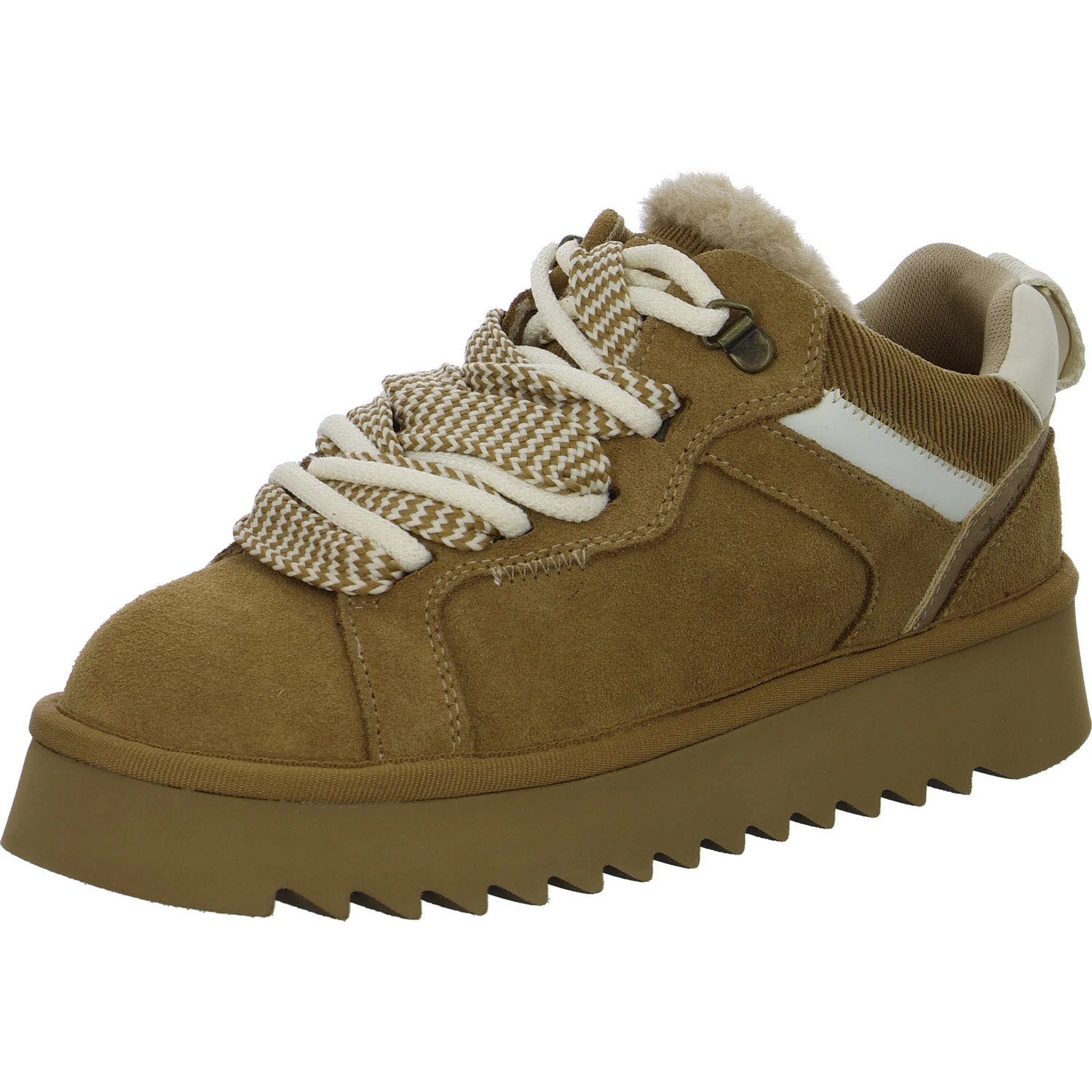 Tamaris Damen Schnürschuhe 1-23761-47-346 1-23761-47 sand normal