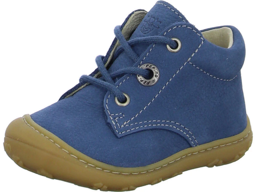 Ricosta Kinder Halbschuhe zum Schnüren 50 1200103/140 CORY jeans WMS weit