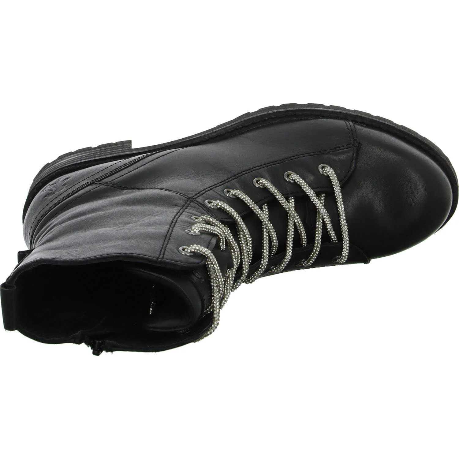 2go Fashion Damen Schnürstiefel 8204501-9 8204501 schwarz normal