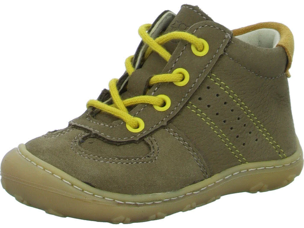 Element 1 von 8 (Bild) – Ricosta Kinder Schnürstiefel 50 1200602/270 SAMI hazel/gelb WMS mittel