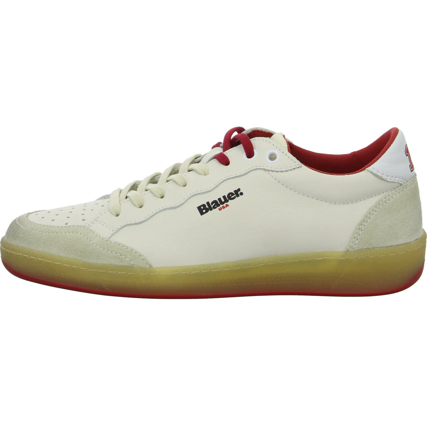 Blauer Herren Schnürschuhe S5MURRAY01/RAC MURRAY white/red normal