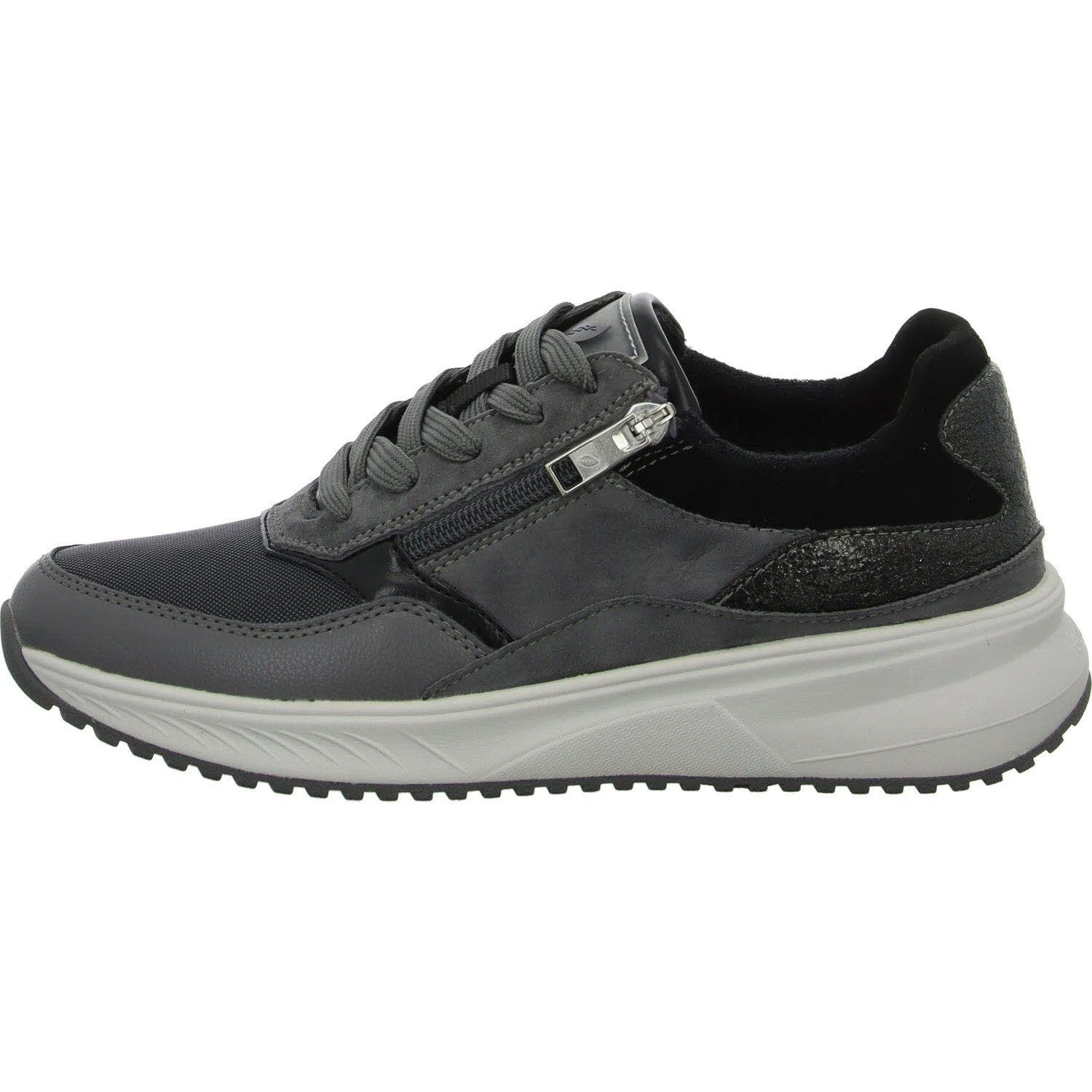 Element 6 von 8 (Bild) – Waldläufer Damen Schnürschuhe 765001-103/201 H-Mara grau H (weit)