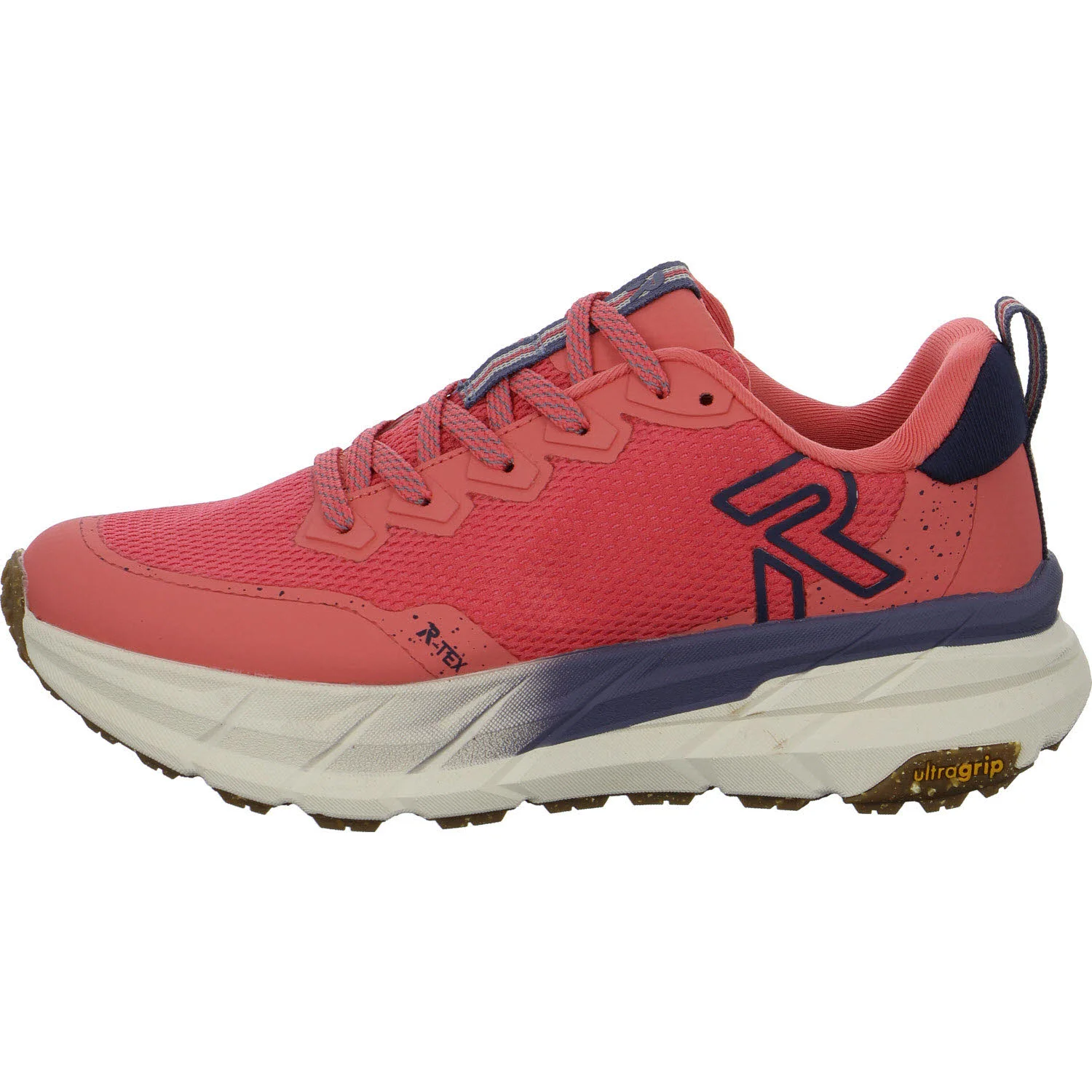 Rieker Damen Schnürschuhe W4501-33 W4501 coral/coral/seablue G 1/2 (weit)