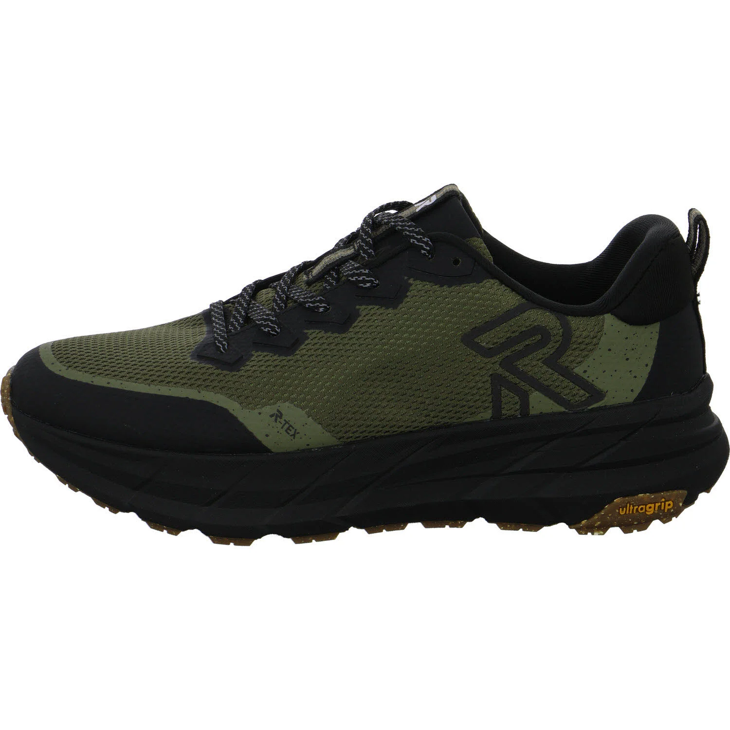 Rieker Herren Schnürschuhe U4501-55 U4501 negro/olive/liane/schwarz G 1/2 (weit)