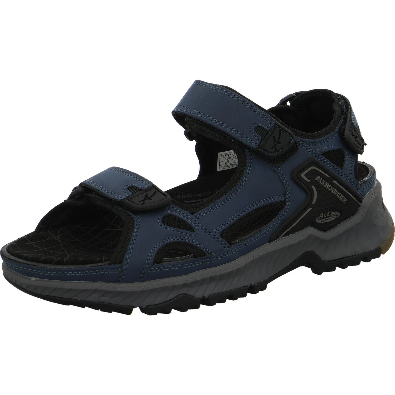 Allrounder by Mephisto Herren Sandalen P2008675 Honduras eclipse normal